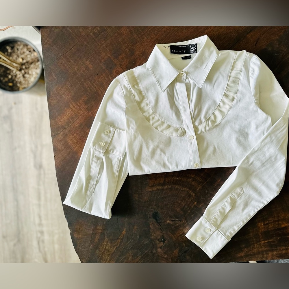 Theory x Barney’s White Button Down